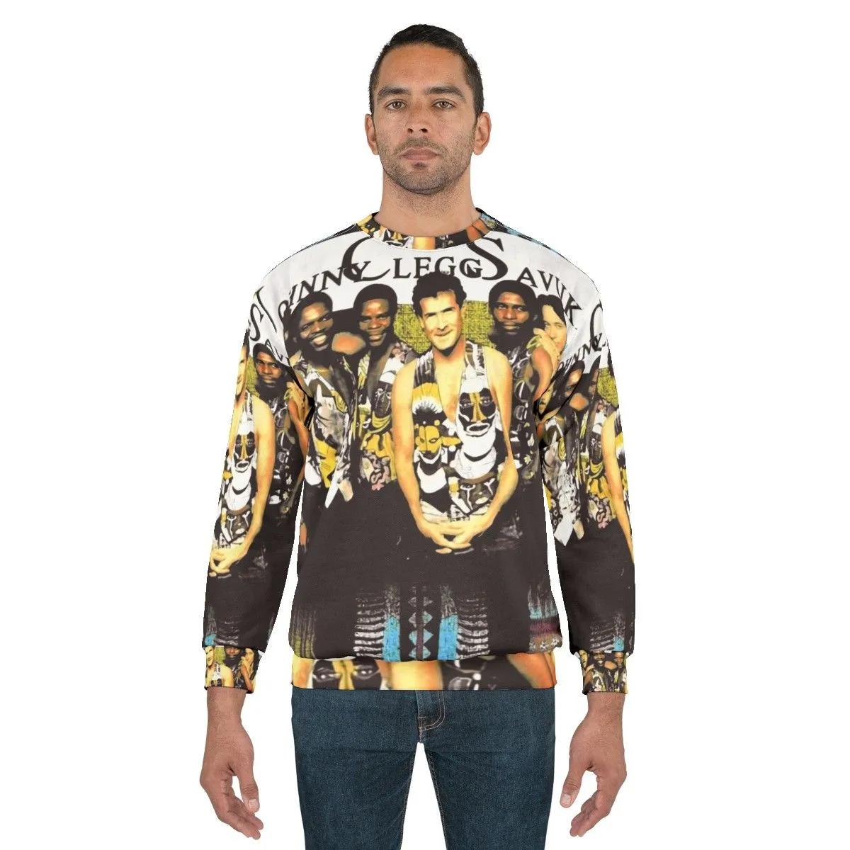 90s Johnny Clegg and Savuka Grunge Sweatshirt