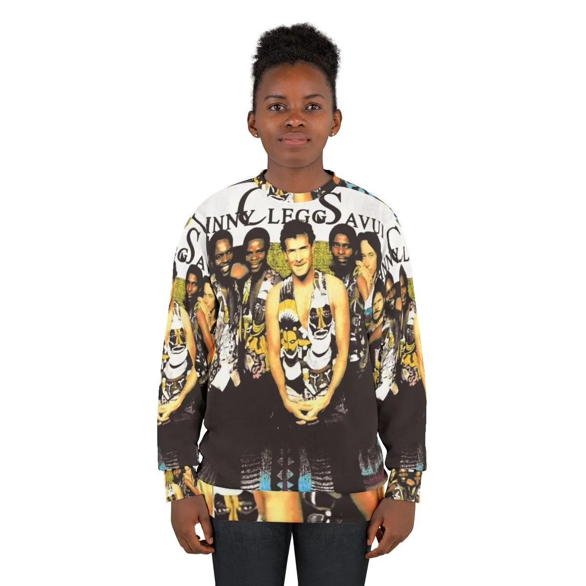 90s Johnny Clegg and Savuka Grunge Sweatshirt