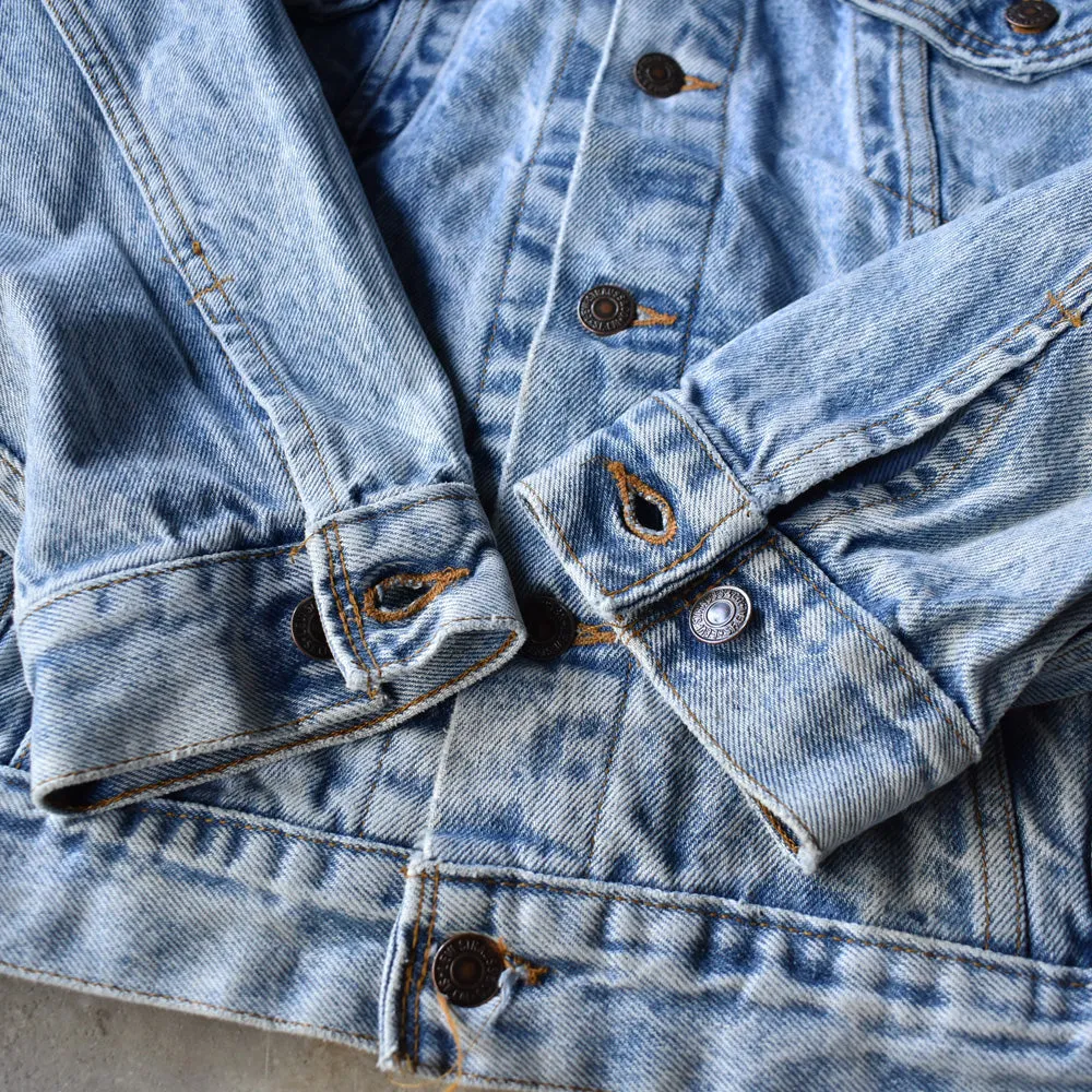 90’s Levi's 70507-0219 ケミカルウォッシュ デニムジャケット USA製 231008