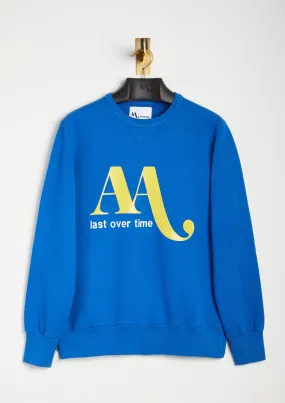 AAMERICAN LOGO CREW NECK SWEATSHIRT