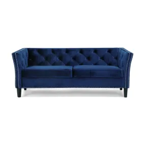 Alessio Contemporary Tufted Velvet 3 Seater Sofa