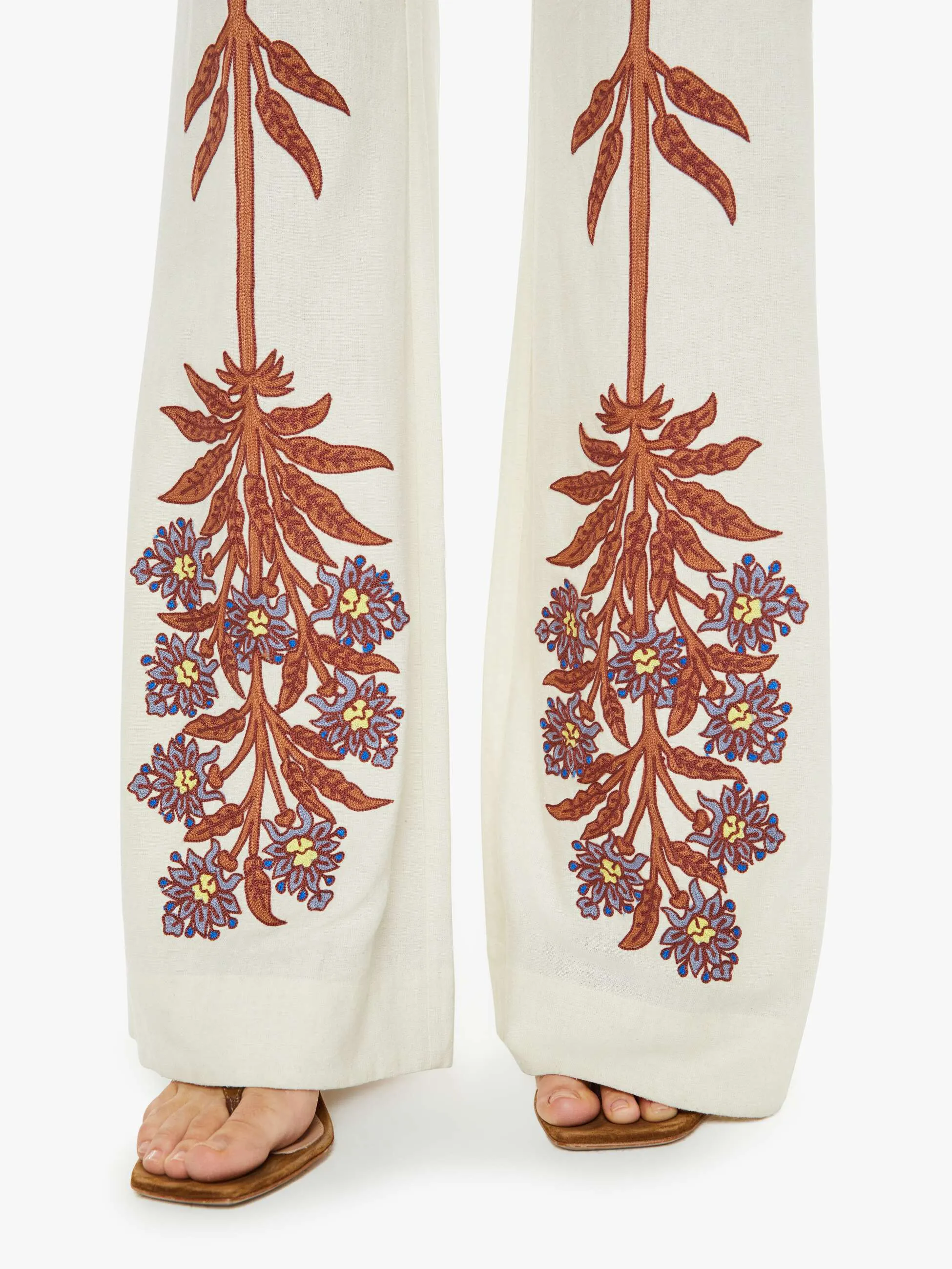 Alix Of Bohemia Charlie Pant - Waterlily Bloom