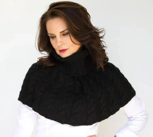 Alpaca Shrug Cape - The “Sophiasburgh”