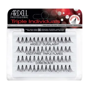 ARDELL KNOT-FREE TRIPLE LASH INDIVIDUALS LONG, 56-COUNT
