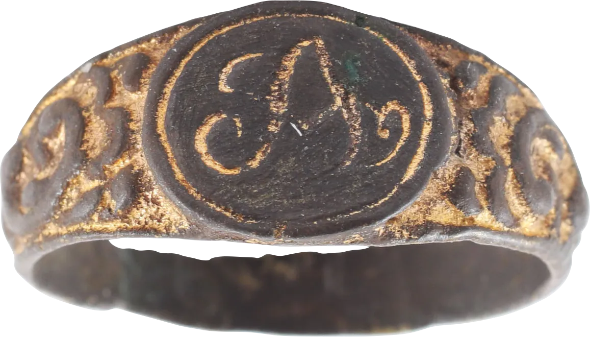 AUSTRO-HUNGARIAN SOLDIER’S RING, C.1880-90 SIZE 9 ¾