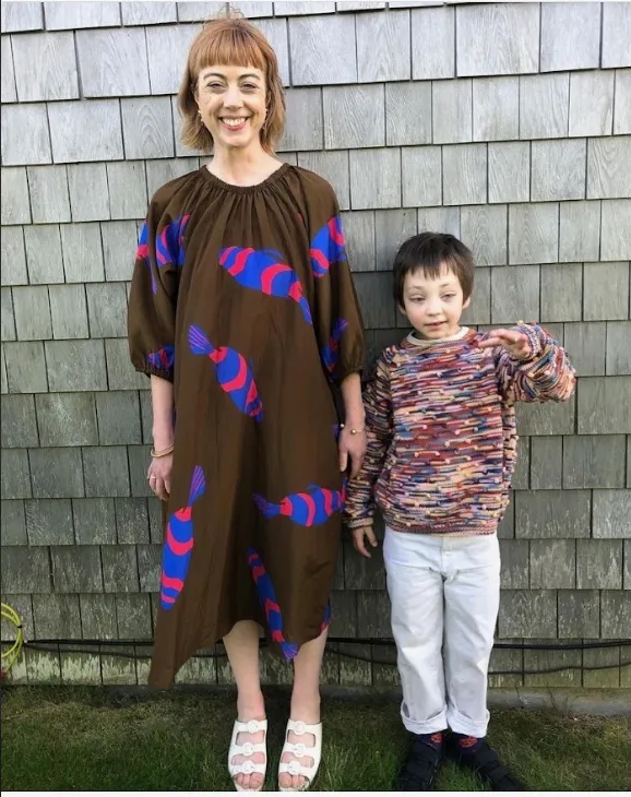 Ballad Fish Dress - Chocolate