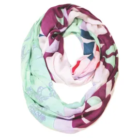 Bamboo Circle Scarf  - Hummingbird