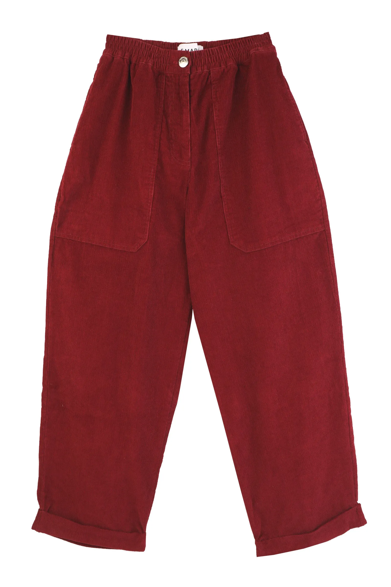 Beckett Trouser Tall Burgundy
