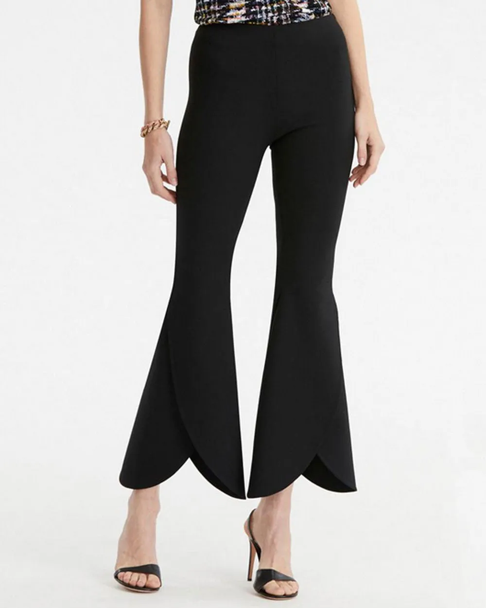 Black Tulip Flare Pant
