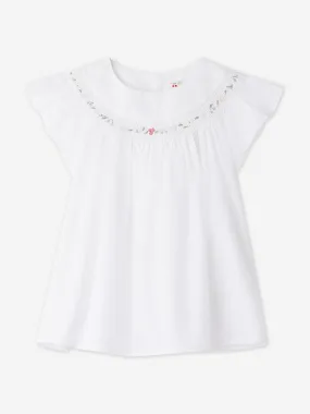 Bonpoint Girls Fillys Blouse in White