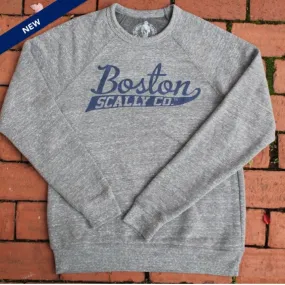 Boston Scally The Game Day Crewneck - Patriot Grey