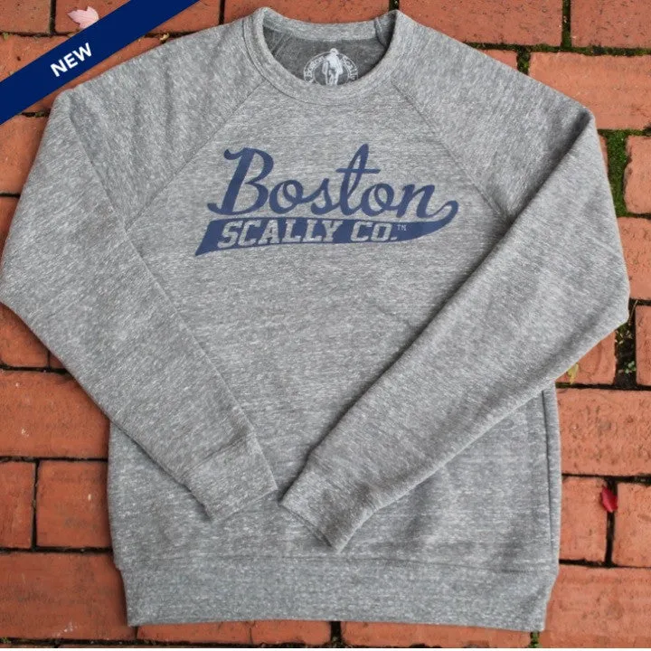 Boston Scally The Game Day Crewneck - Patriot Grey