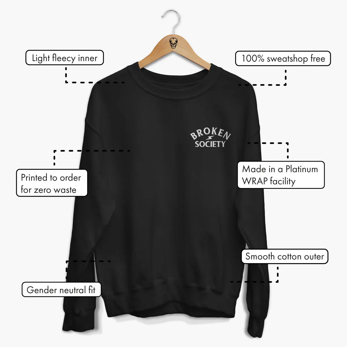 Brown Bear Sweatshirt (Unisex)