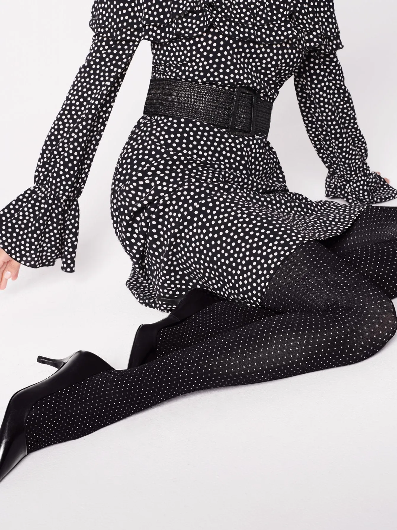 Buona Sera Opaque Patterned Tights