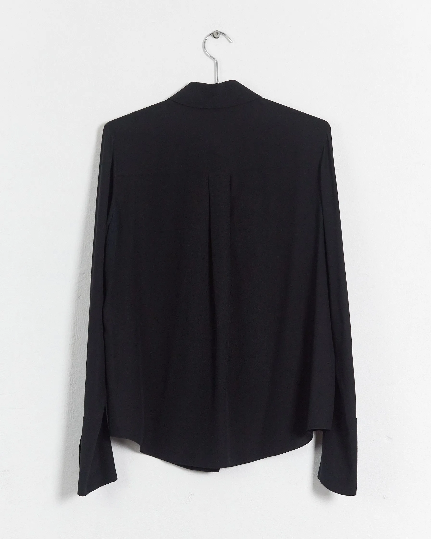 Chloé fall '15 silk blouse, black, 12