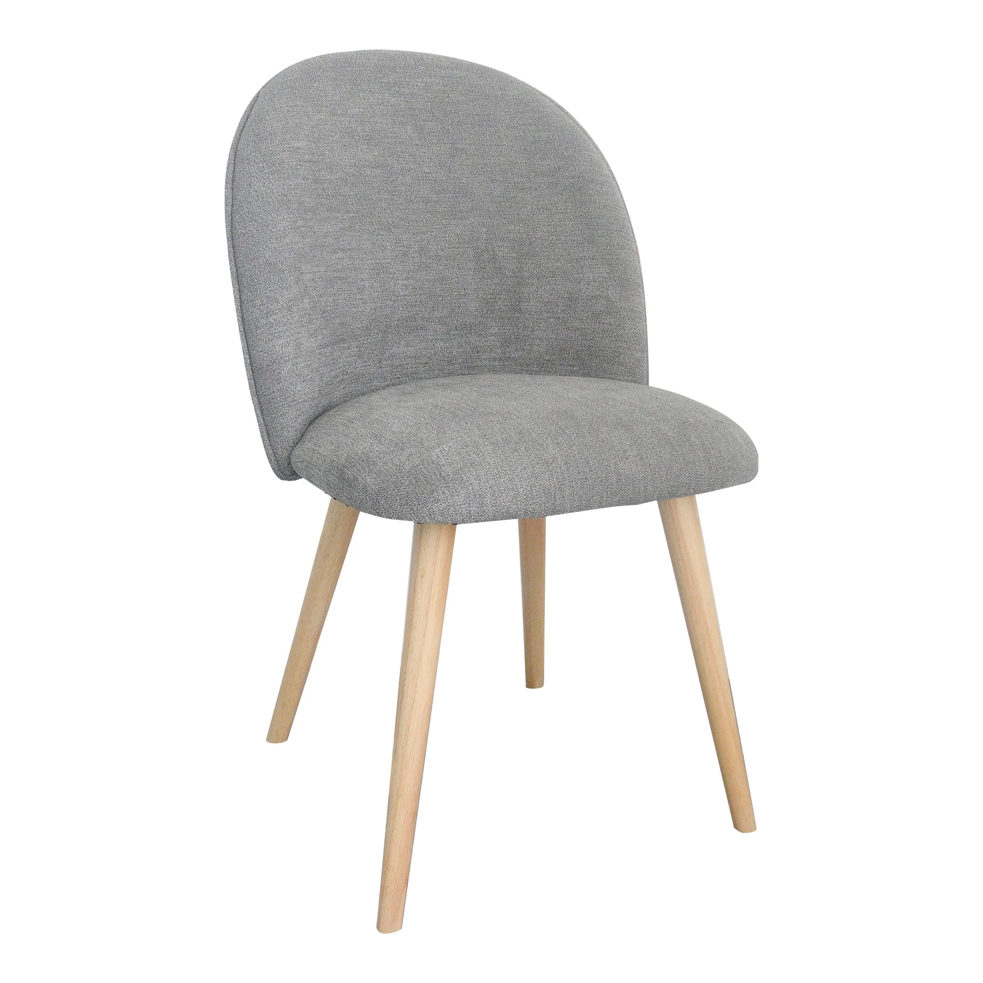 Clarissa Dining Chair Grey-Set Of Two