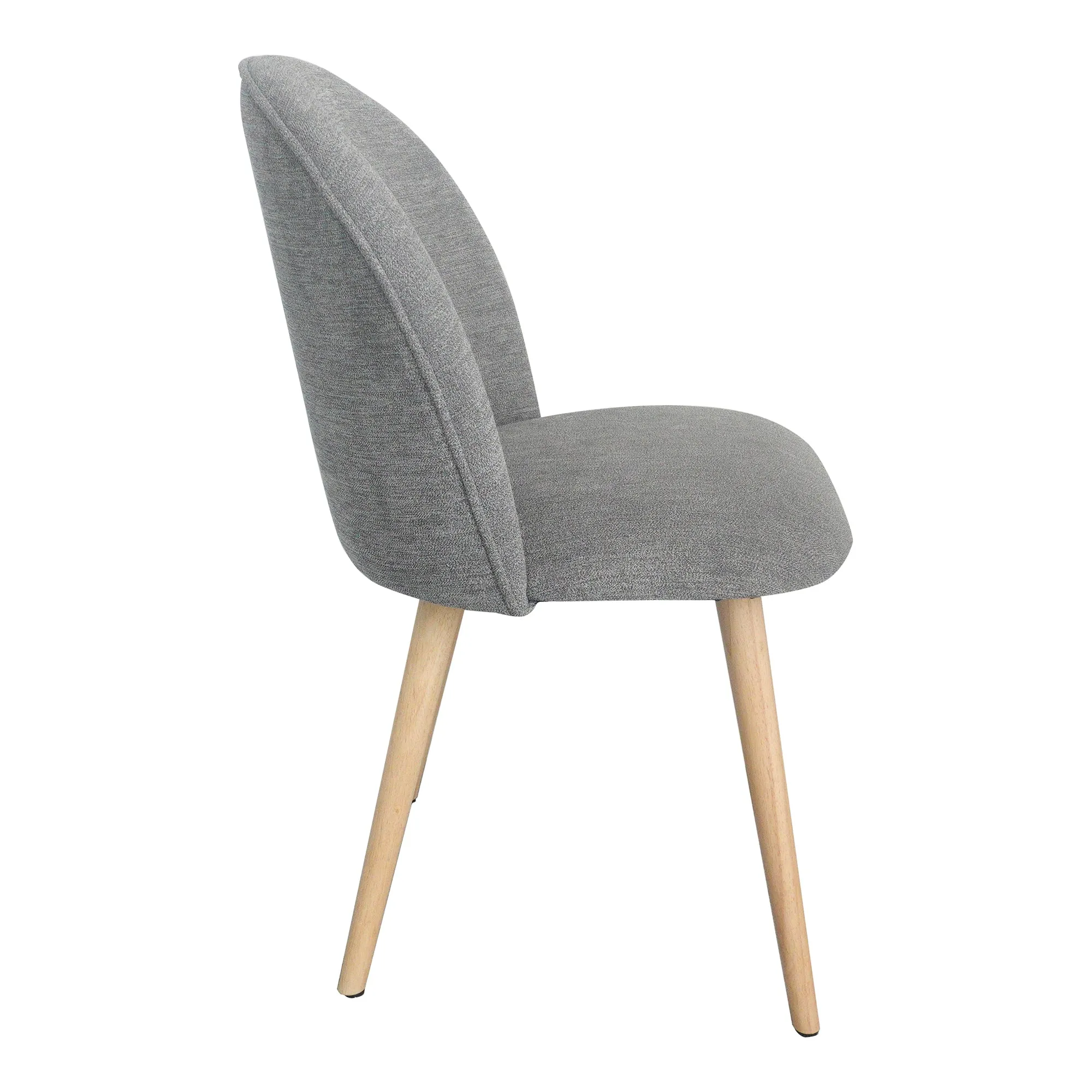 Clarissa Dining Chair Grey-Set Of Two