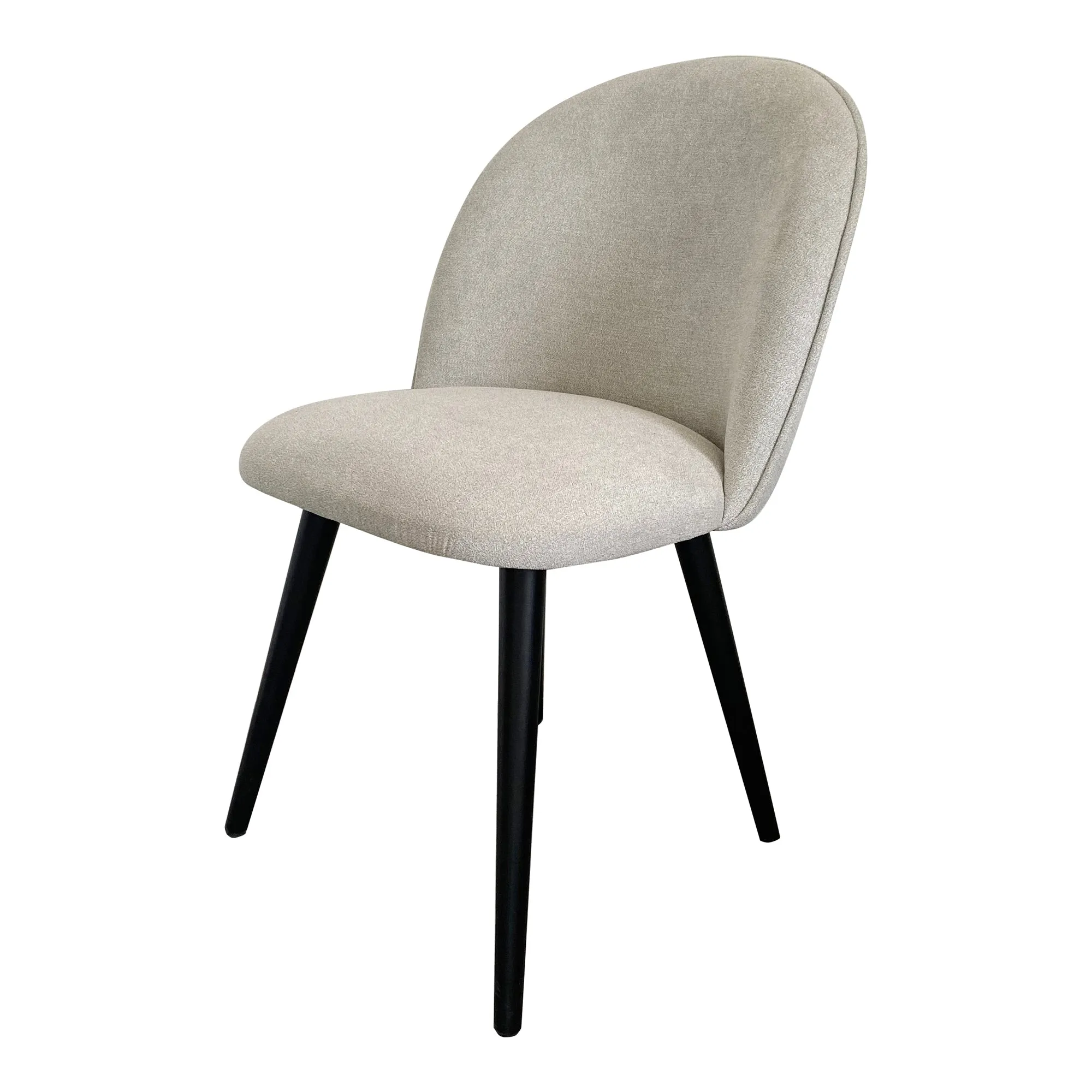 Clarissa Dining Chair Light Grey-Set Of Two
