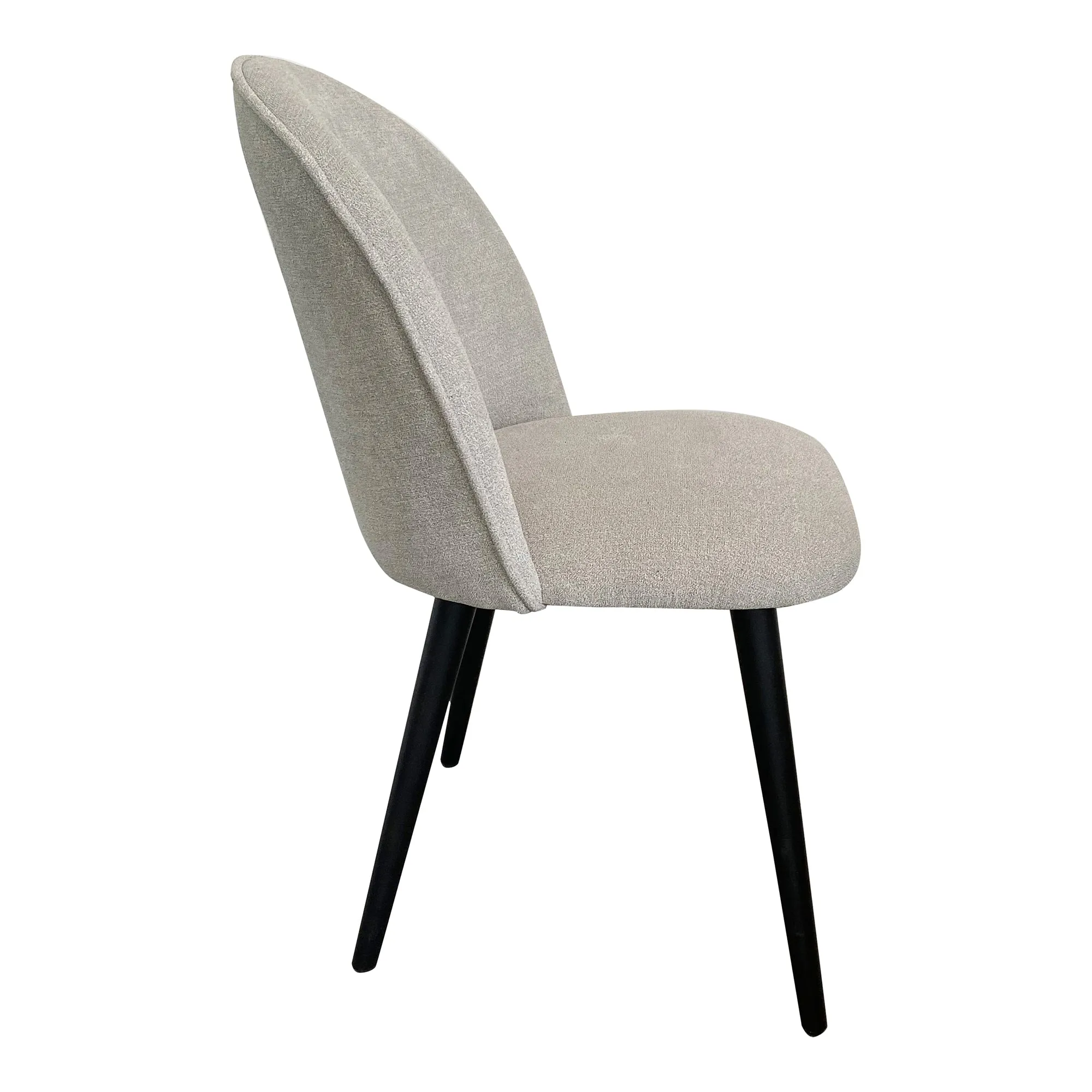 Clarissa Dining Chair Light Grey-Set Of Two