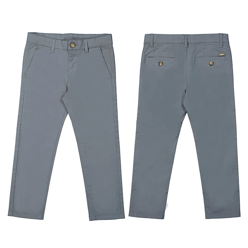 Cloudy Grey Chino Pant