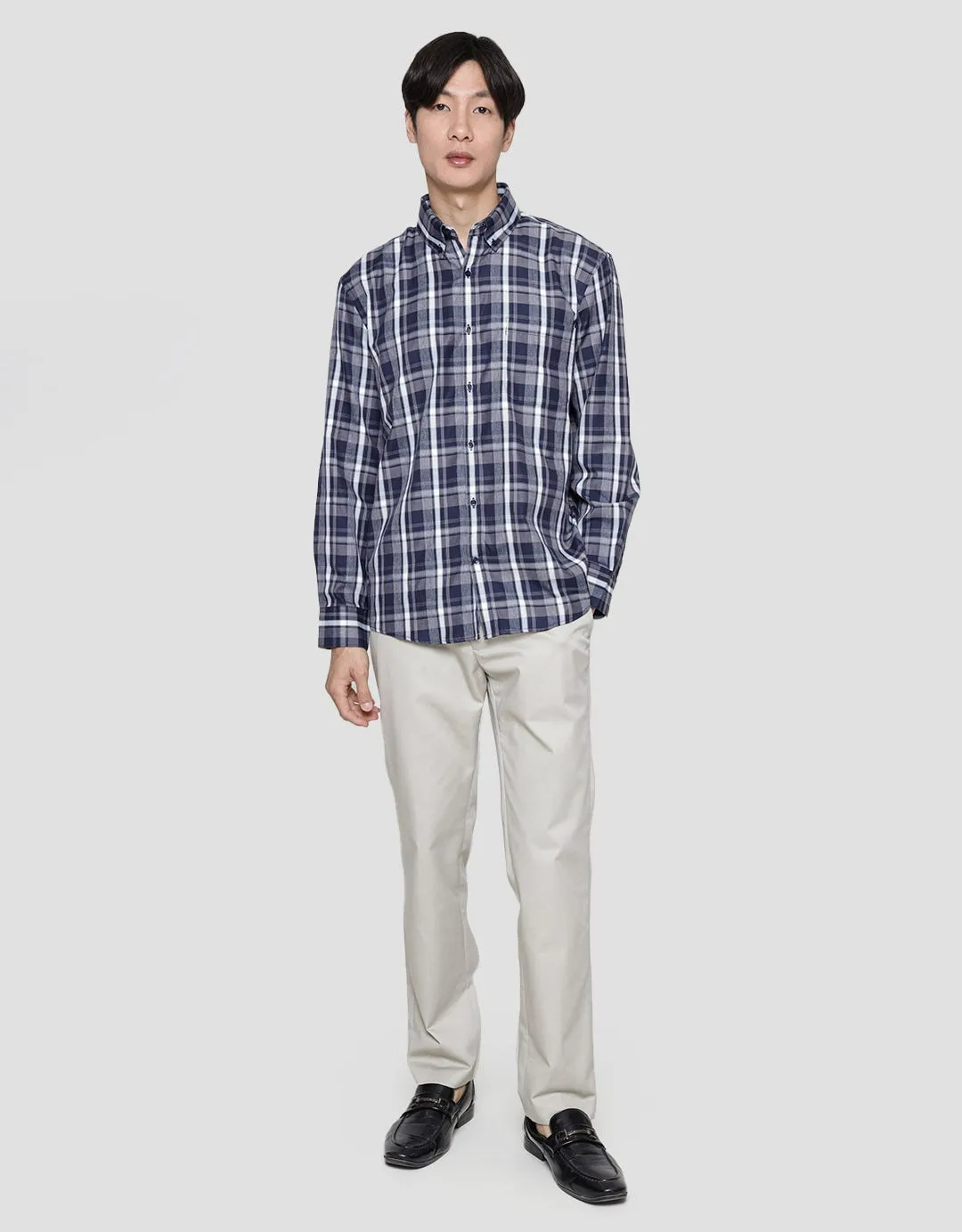 Cole Long Pants Slim Anti Slip Cotton With Mechanical Stretch 37
