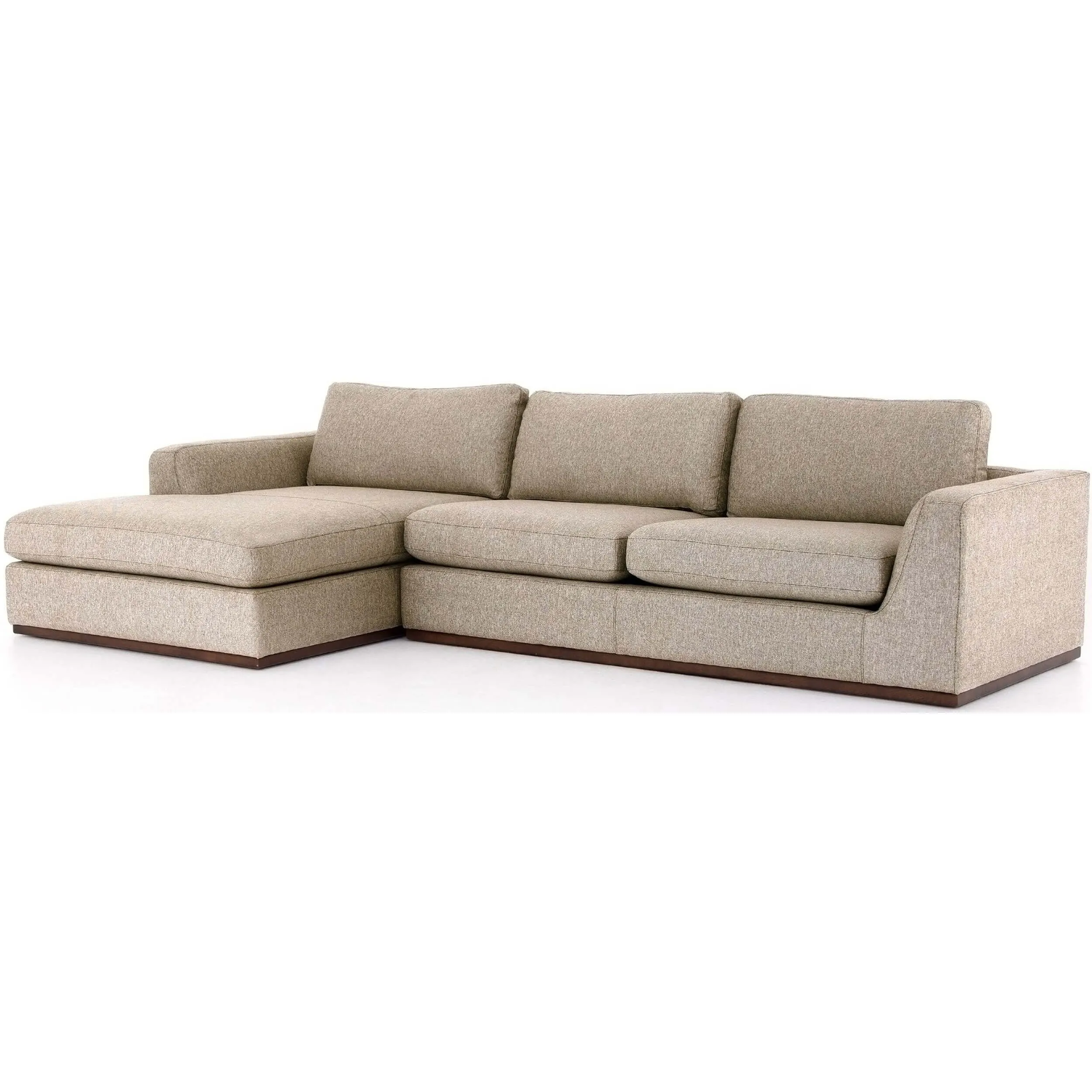 Colt 2 Piece Chaise Sectional, Canton Dove