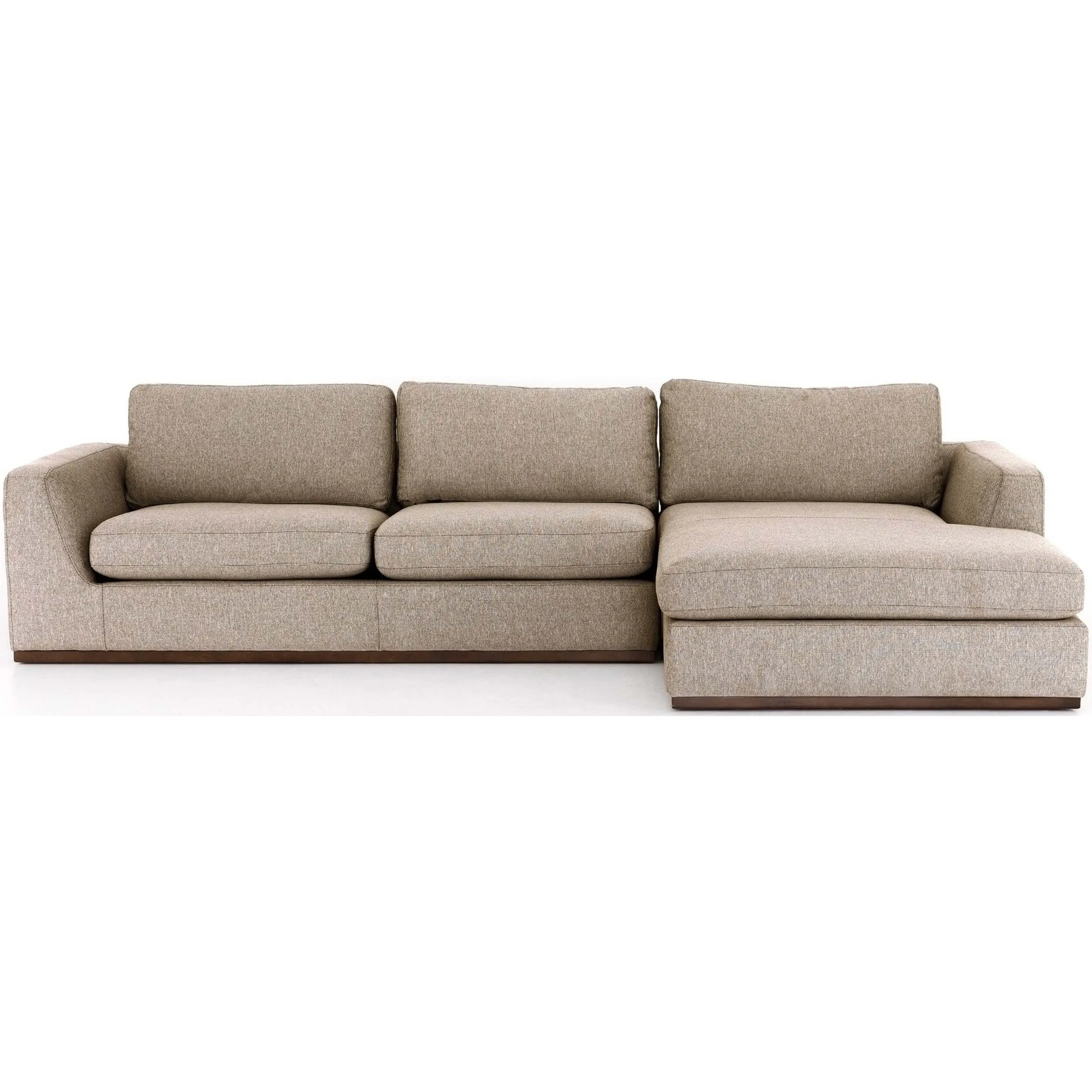 Colt 2 Piece Chaise Sectional, Canton Dove