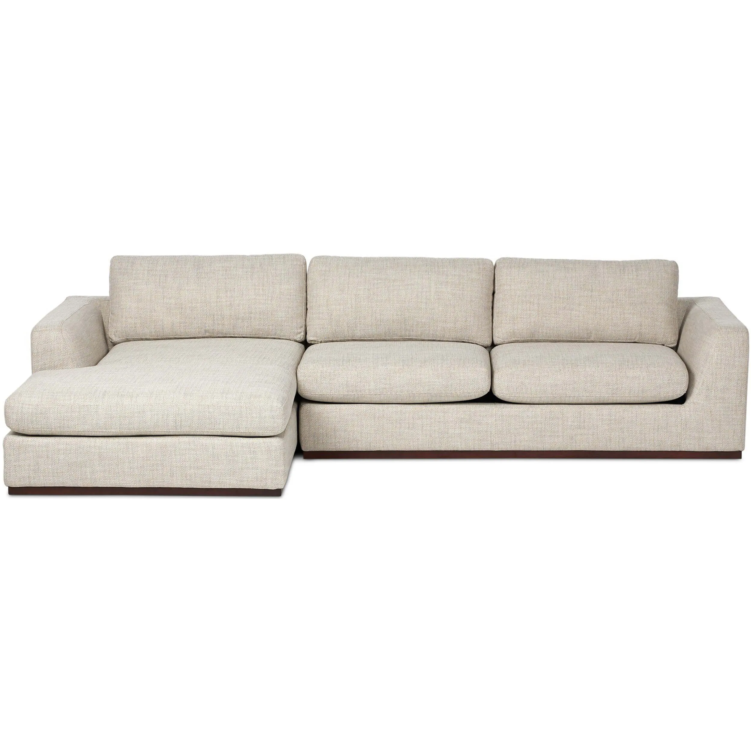 Colt 2 Piece Chaise Sectional, Canton Dove