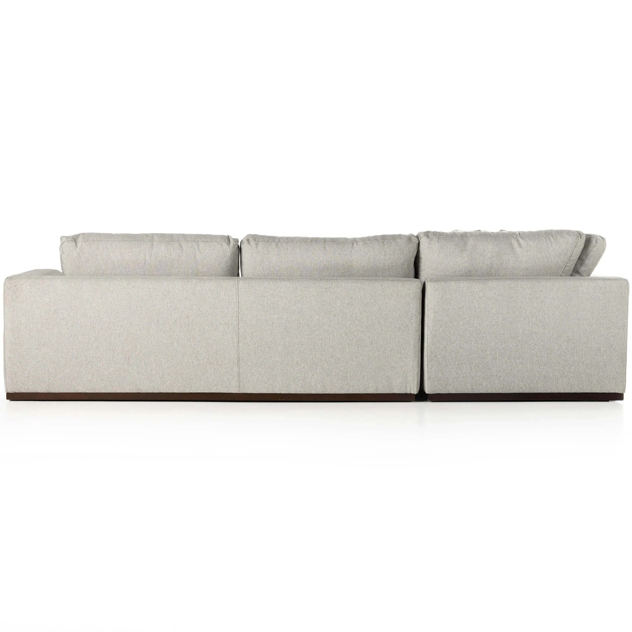 Colt 4 Piece Sectional, Aldred Silver