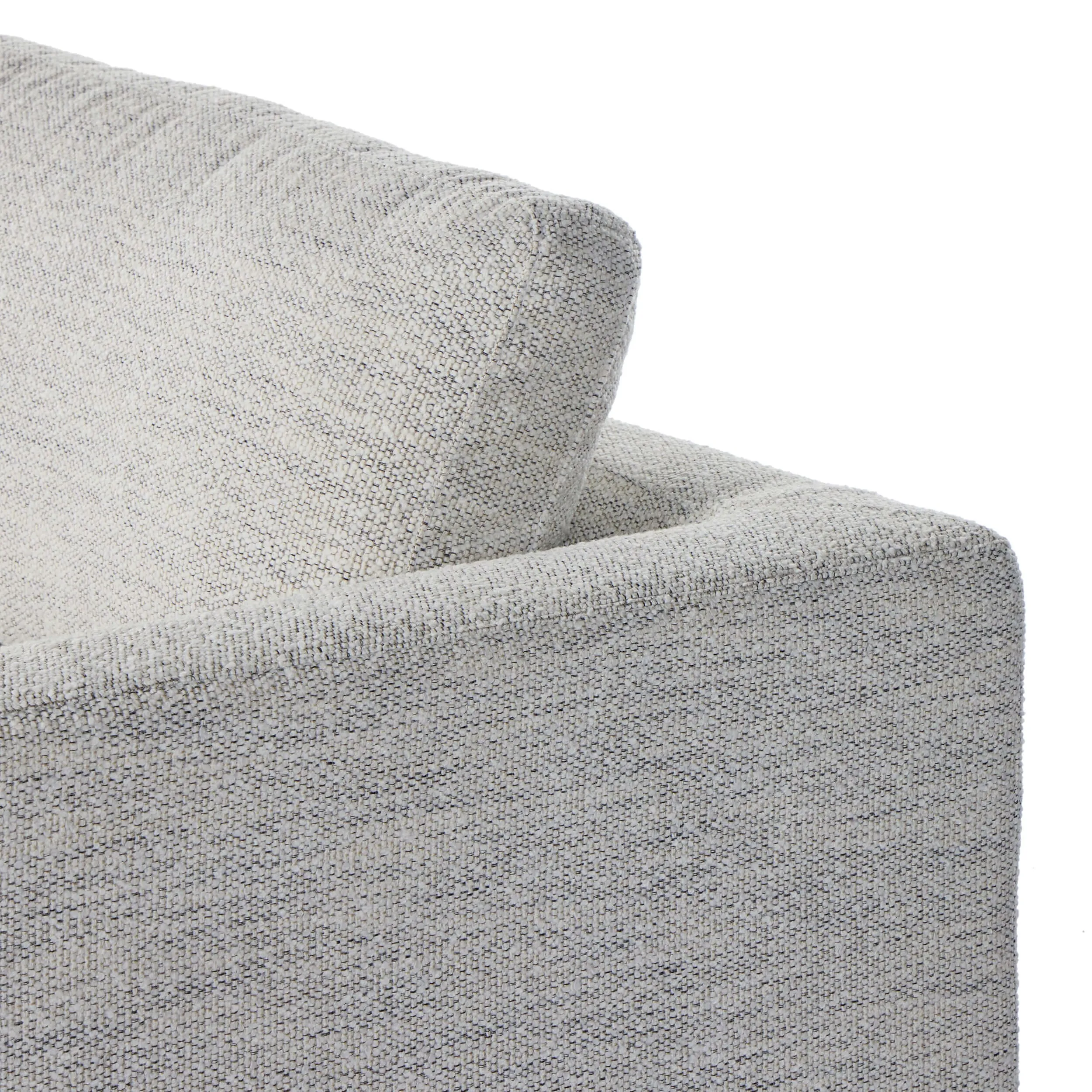 Colt 4 Piece Sectional, Merino Cotton