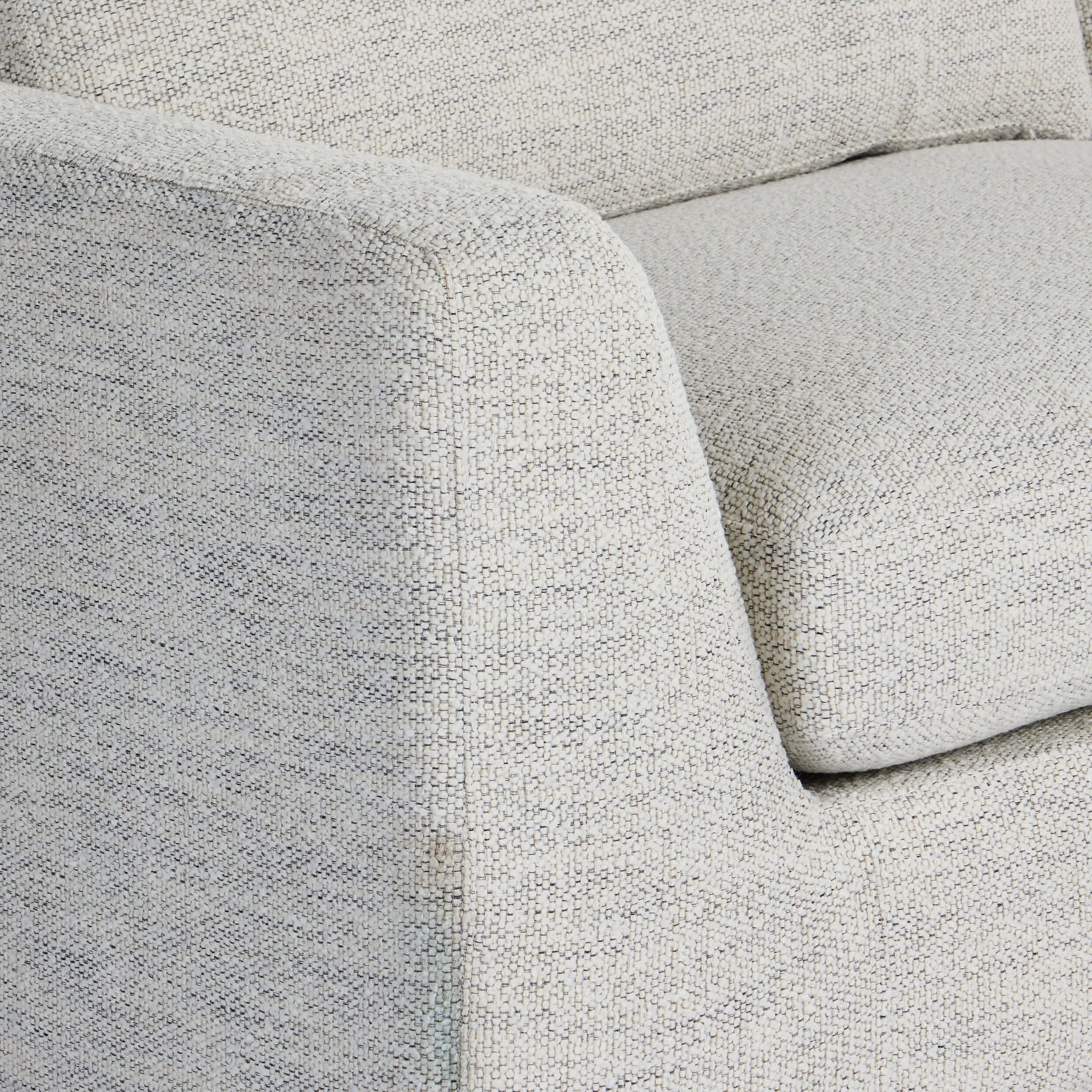 Colt 4 Piece Sectional, Merino Cotton