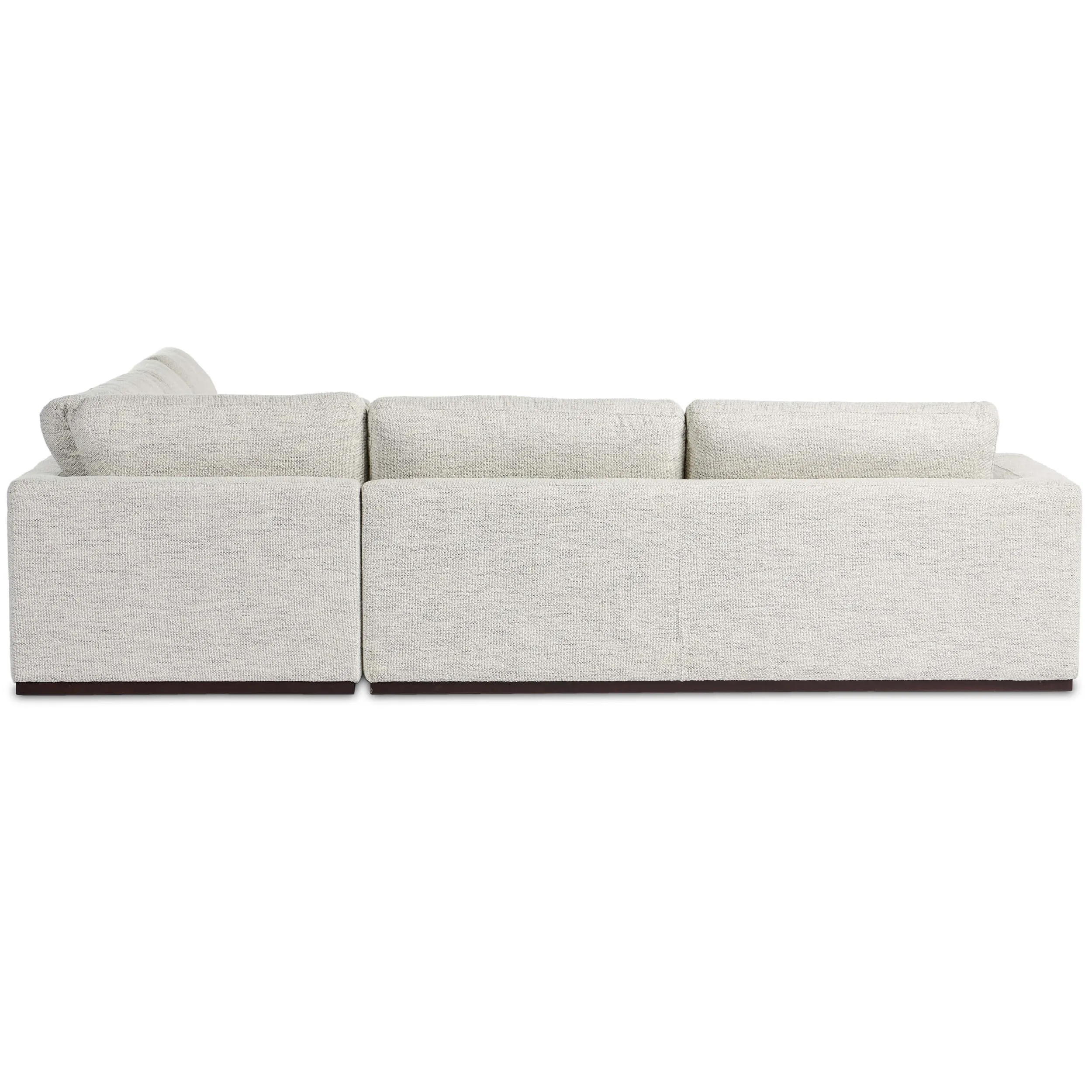 Colt 4 Piece Sectional, Merino Cotton