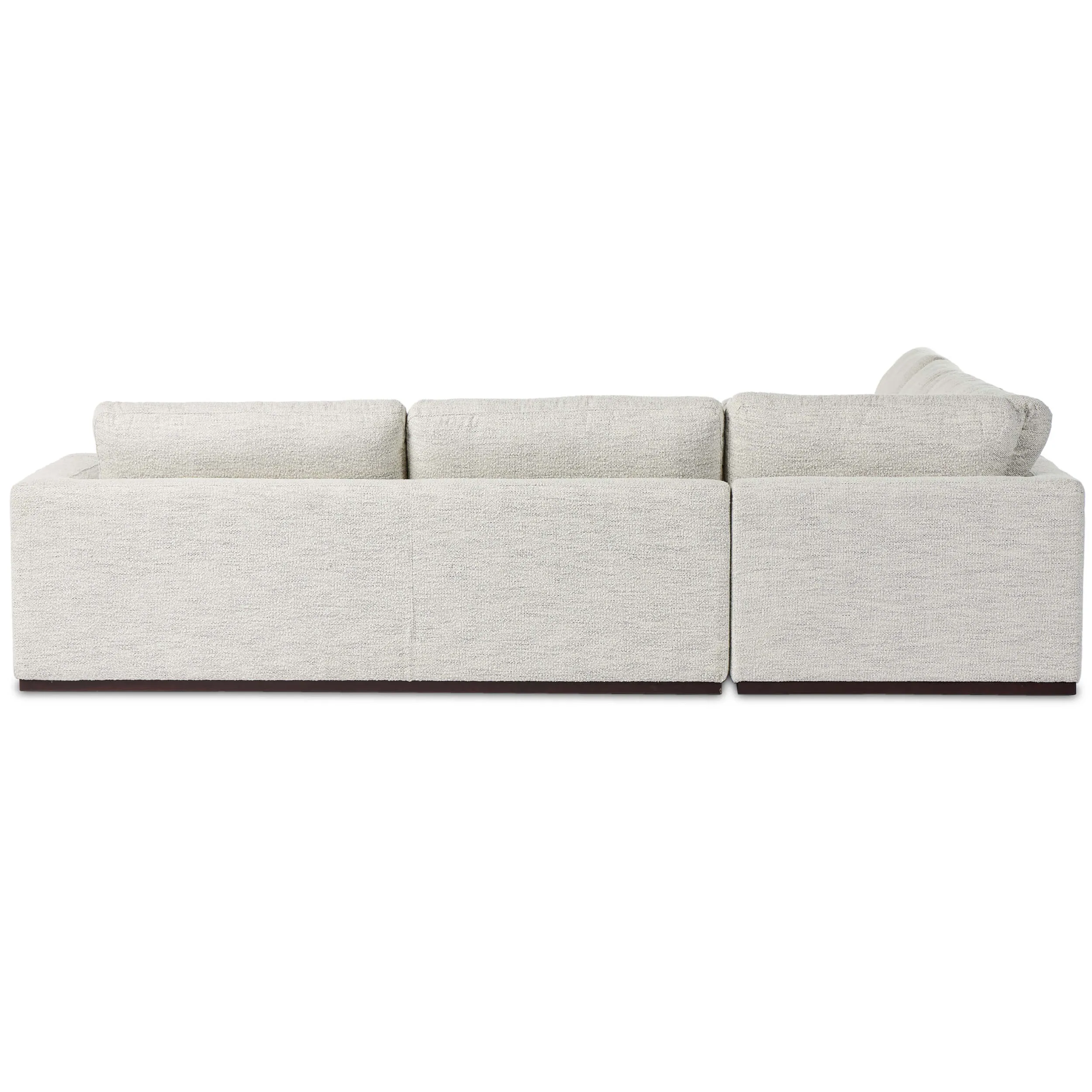 Colt 4 Piece Sectional, Merino Cotton