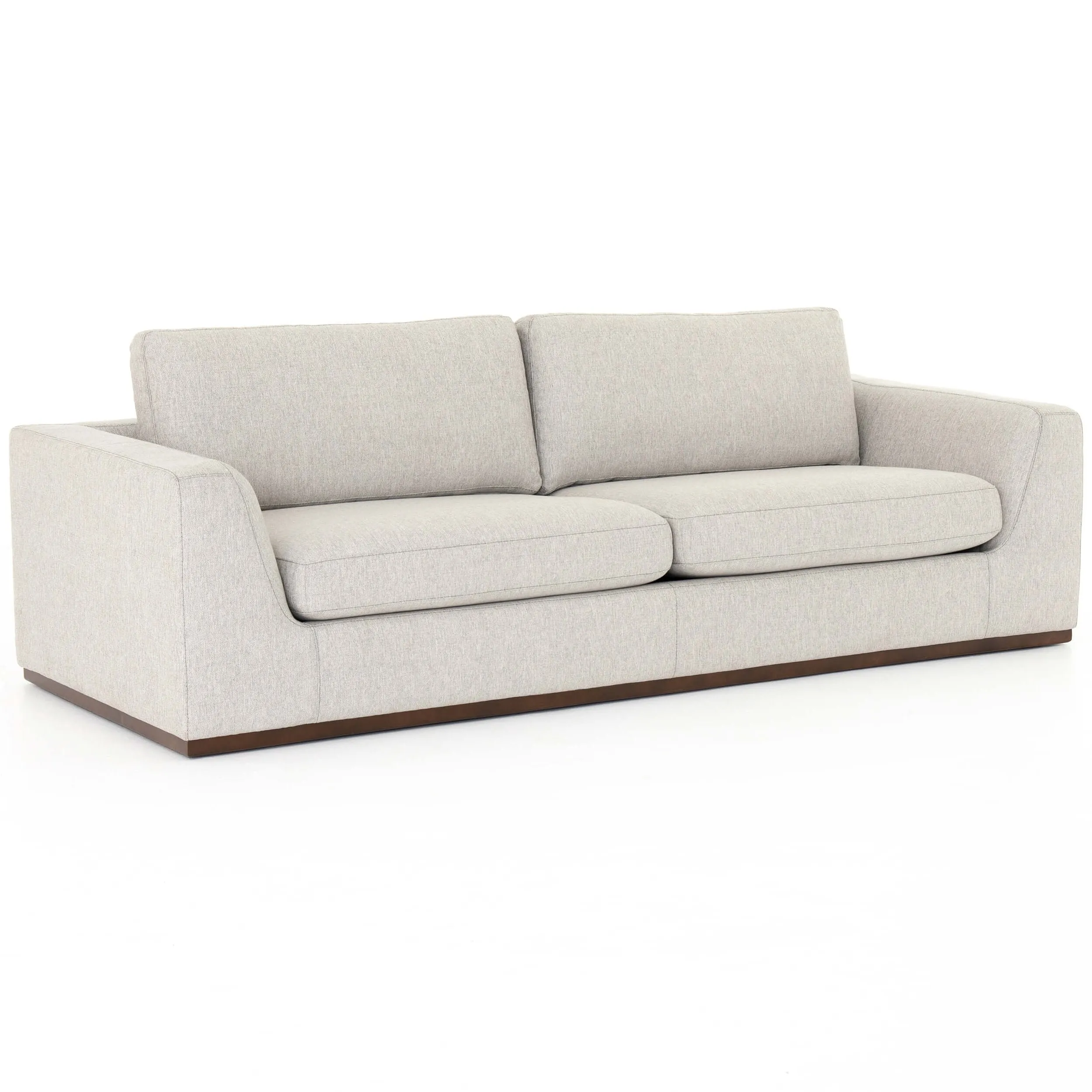 Colt 98" Sofa, Aldred Silver