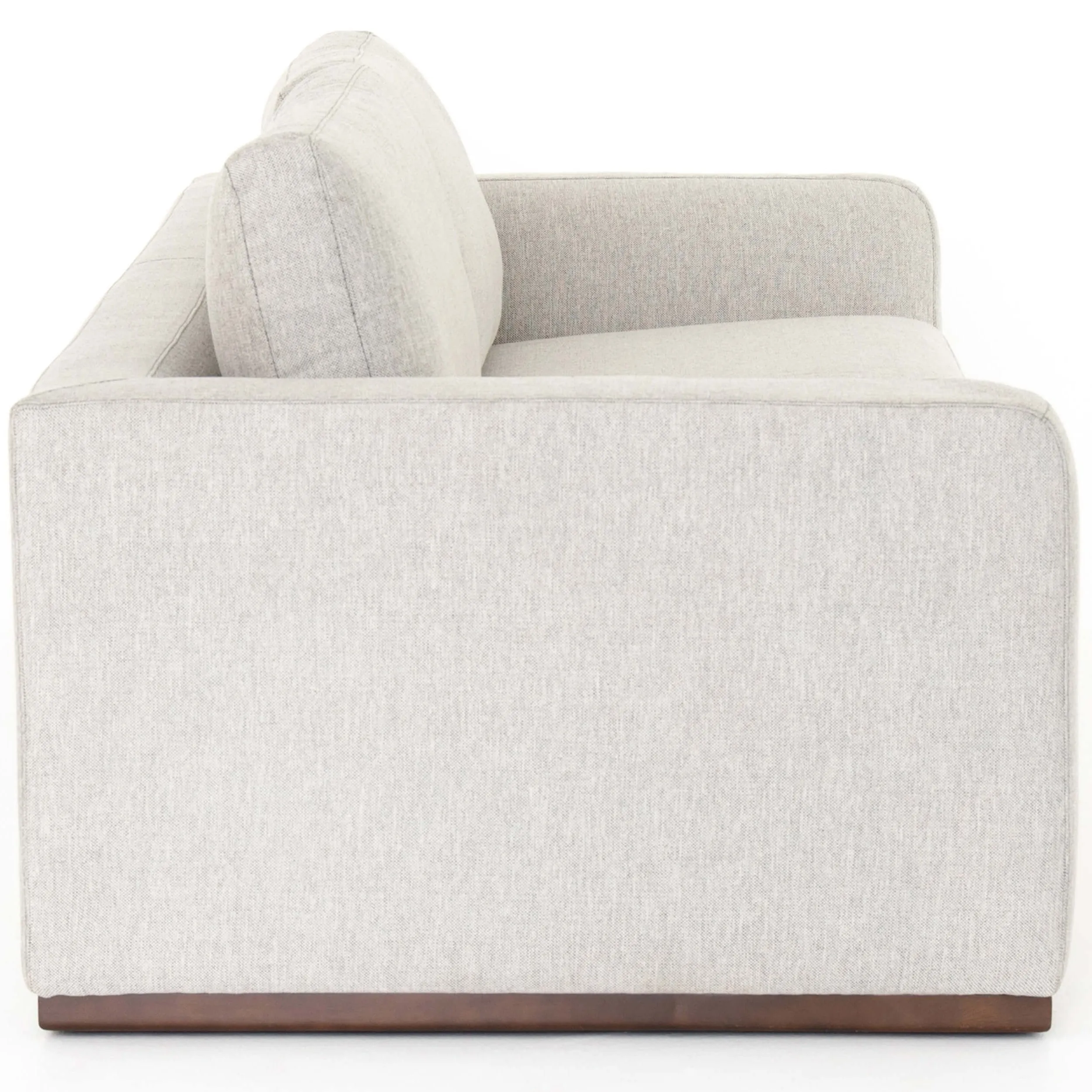 Colt 98" Sofa, Aldred Silver