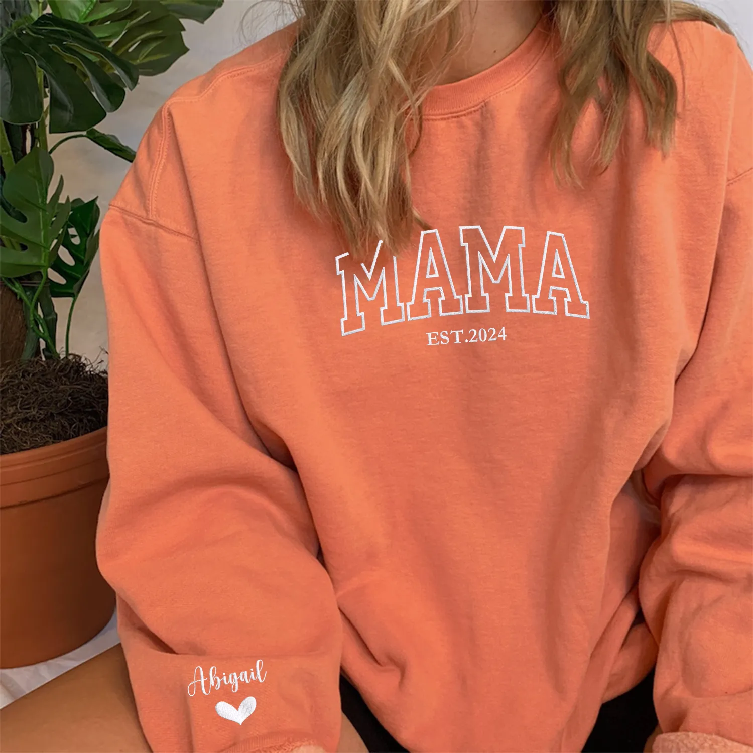Comfort Color® Embroidered Mama Shirt