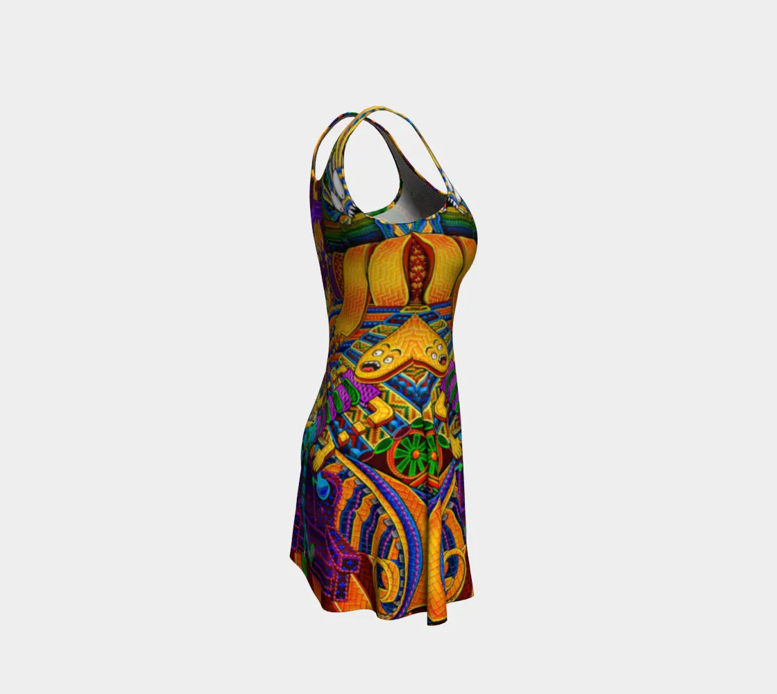 CONDUCTOR OF CONSCIOUSNESS | FLARE DRESS | SALVIADROID