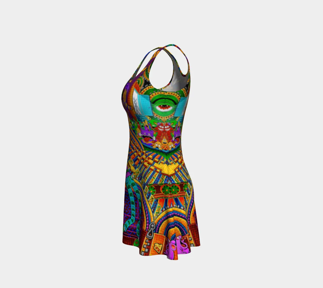 CONDUCTOR OF CONSCIOUSNESS | FLARE DRESS | SALVIADROID