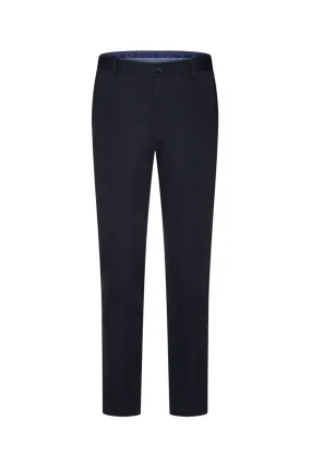 Cool touch Slim Fit Knit Print Suit Pants