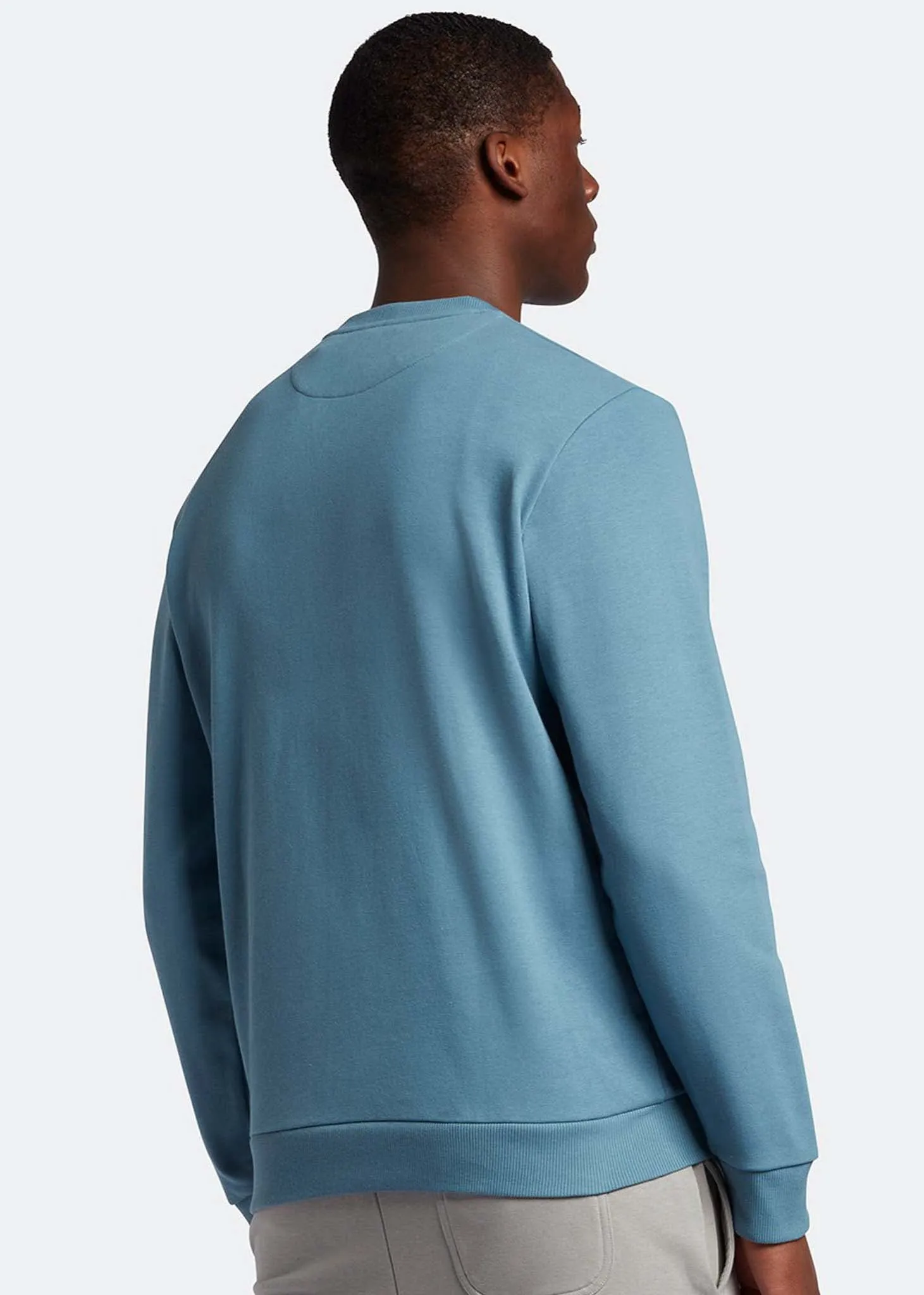 Crew neck sweatshirt - skipton blue