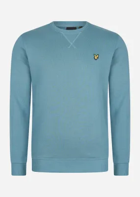 Crew neck sweatshirt - skipton blue