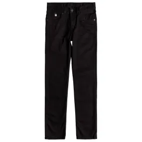 DC Youth Boys Worker Slim Stretch Denim Jeans - Black Rinse