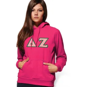 Delta Zeta Hooded Sweatshirt - G185 - TWILL