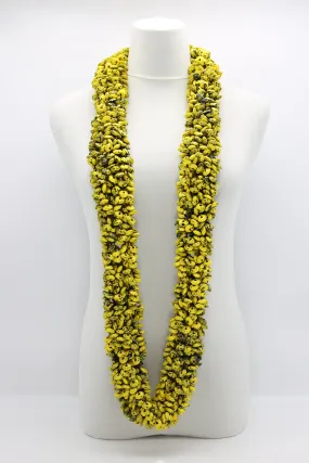 Donut wooden beads fishnet infinity