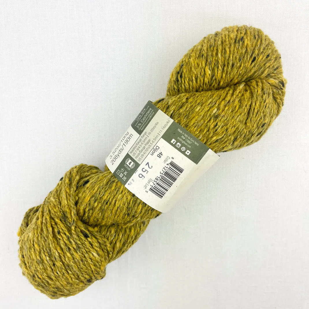 Double Broken Rib Scarf (Aran version) Knitting Kit | Queensland Kathmandu Aran & Knitting Pattern (#003A)