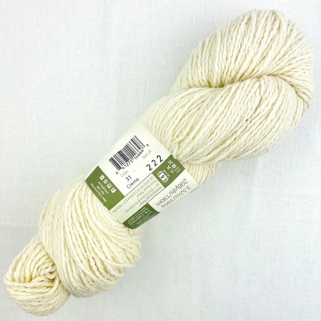 Double Broken Rib Scarf (Aran version) Knitting Kit | Queensland Kathmandu Aran & Knitting Pattern (#003A)