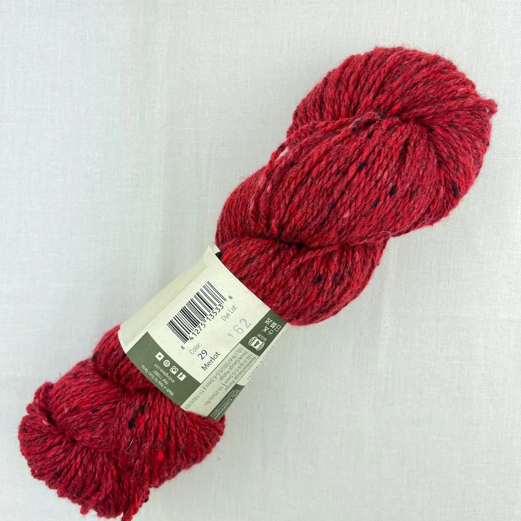 Double Broken Rib Scarf (Aran version) Knitting Kit | Queensland Kathmandu Aran & Knitting Pattern (#003A)