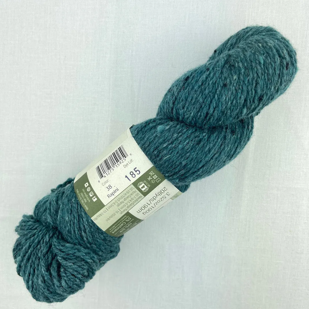 Double Broken Rib Scarf (Aran version) Knitting Kit | Queensland Kathmandu Aran & Knitting Pattern (#003A)