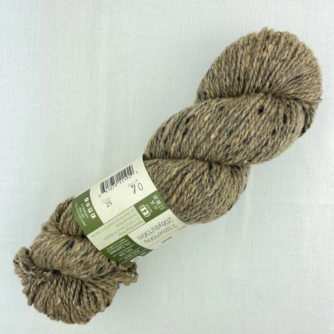 Double Broken Rib Scarf (Aran version) Knitting Kit | Queensland Kathmandu Aran & Knitting Pattern (#003A)