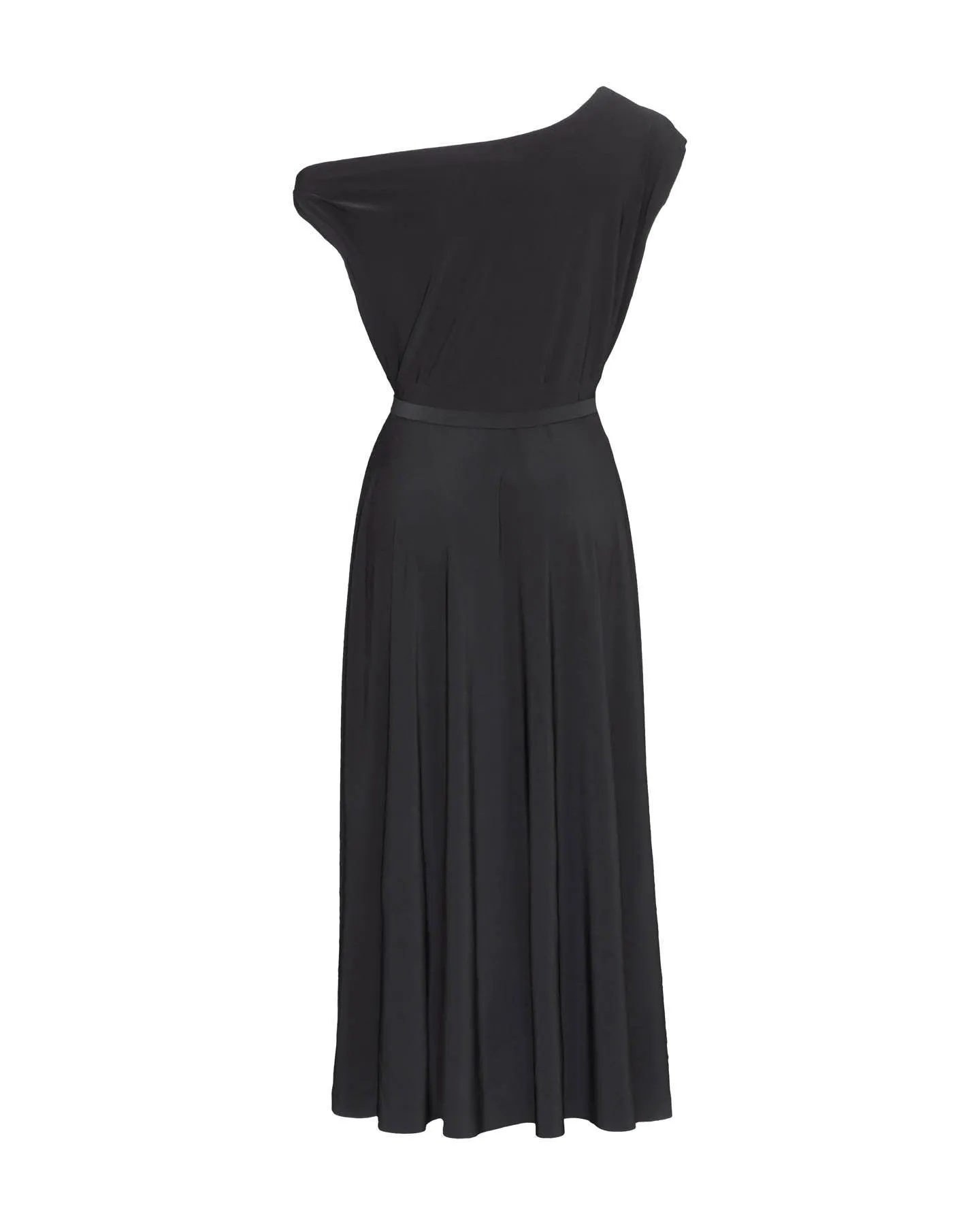 Drop Shoulder Flared Dress